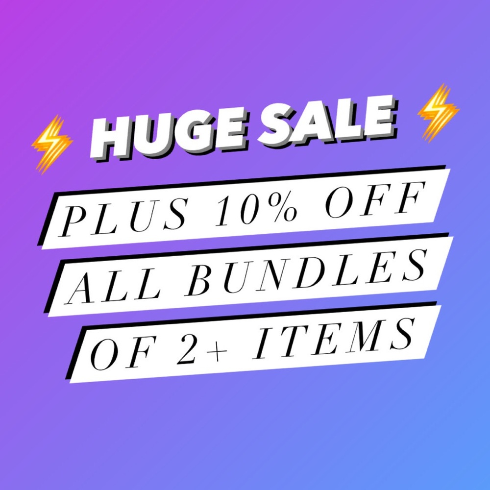 ⚡️HUGE SALE⚡️
